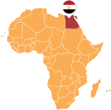 Egypt map